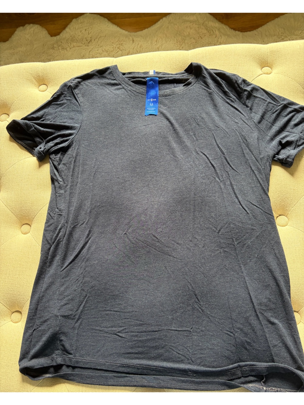 Women’s Kit and Ace Crew Neck T-Shirts x2- Navy Blue and Black